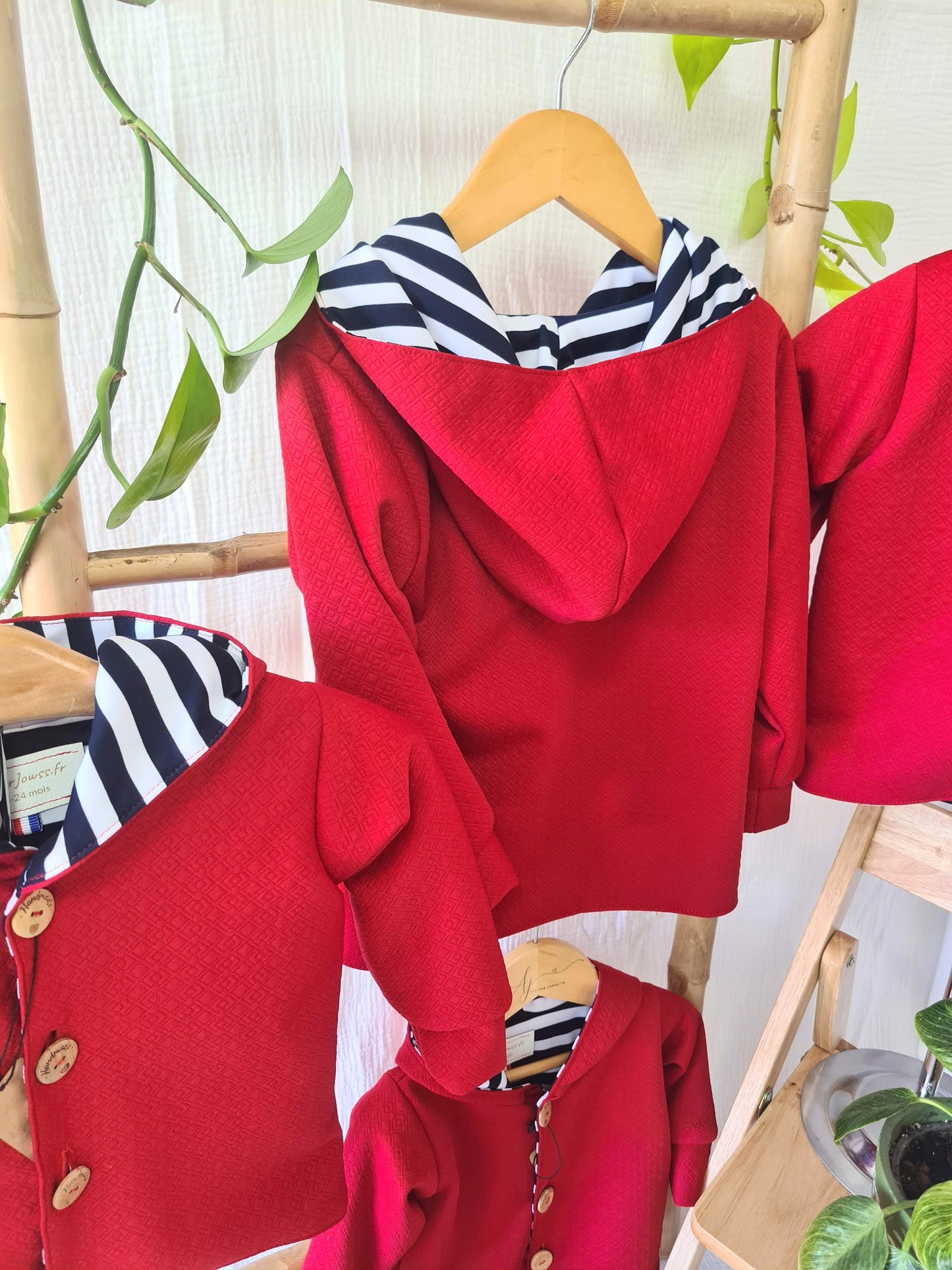 Veste à capuche