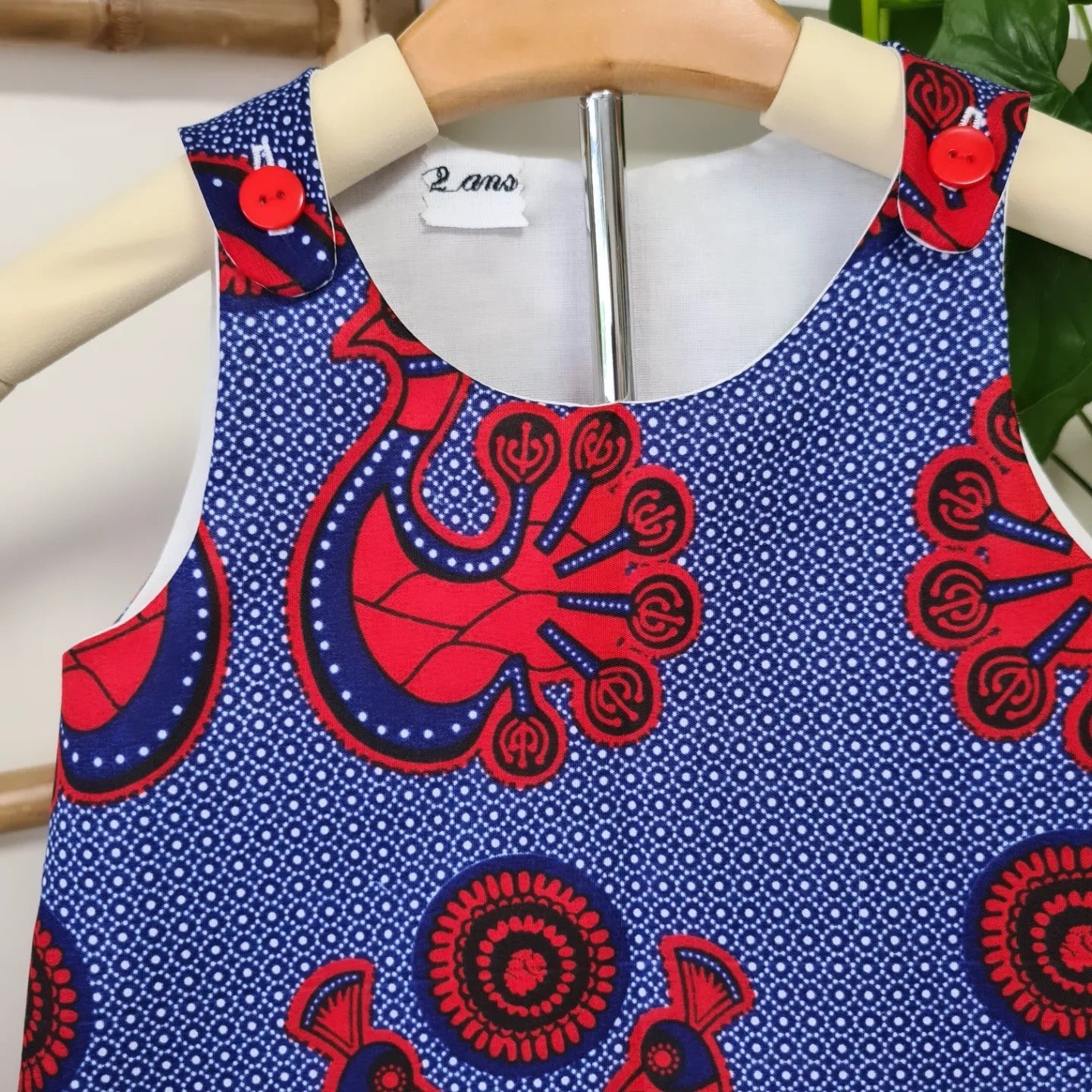Robe chasuble 2 ans