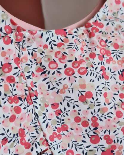 Blouse croisée & short 12-18 mois
