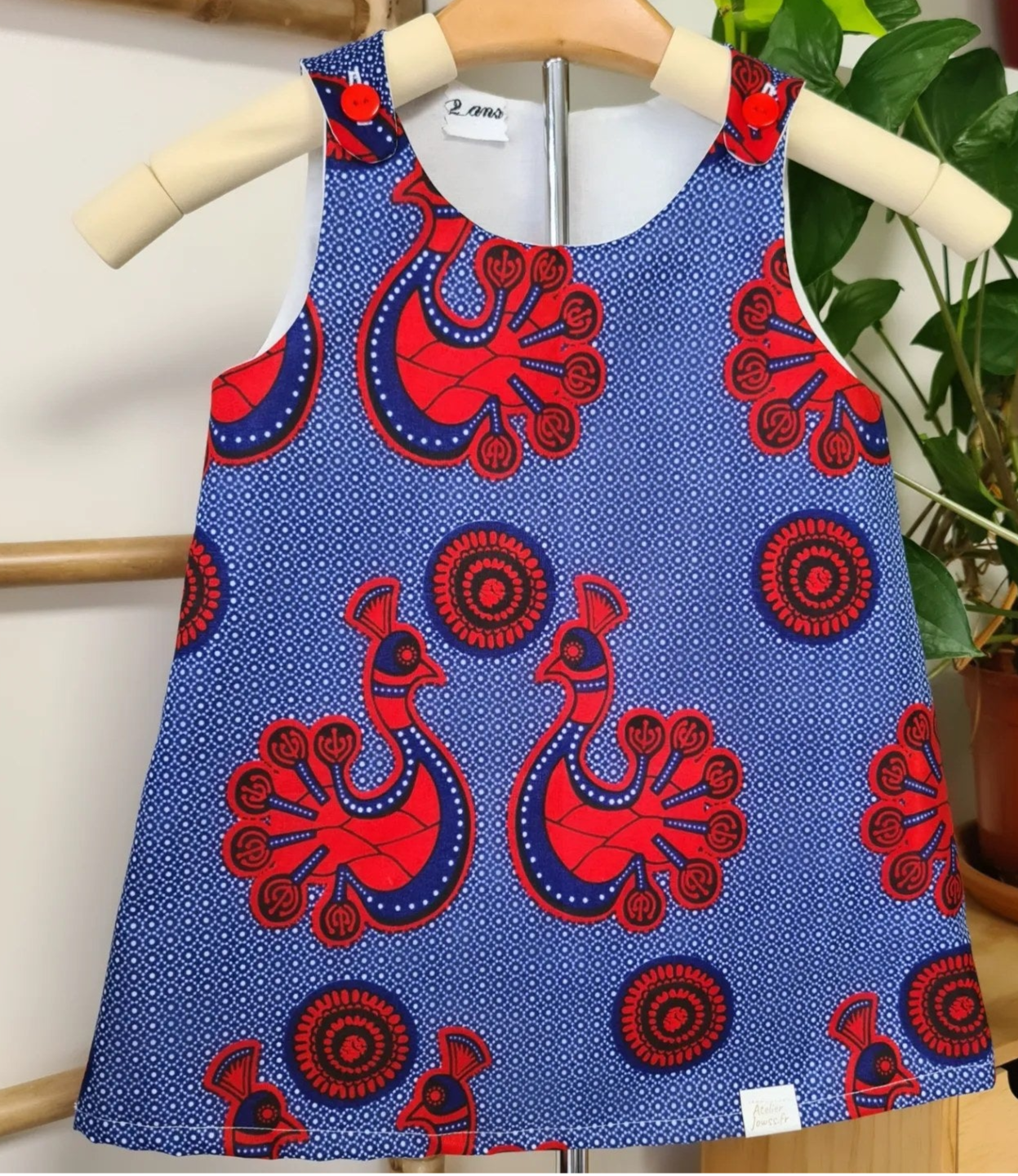 Robe chasuble 2 ans