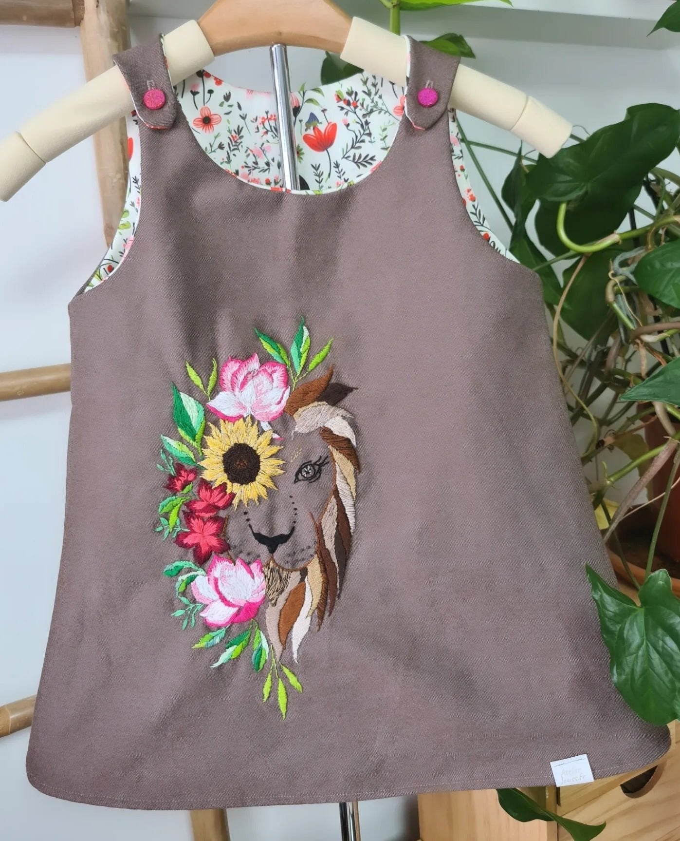 Robe Brodée 4 ans