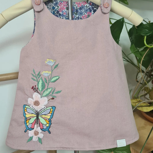 Robe brodée 12-18 mois