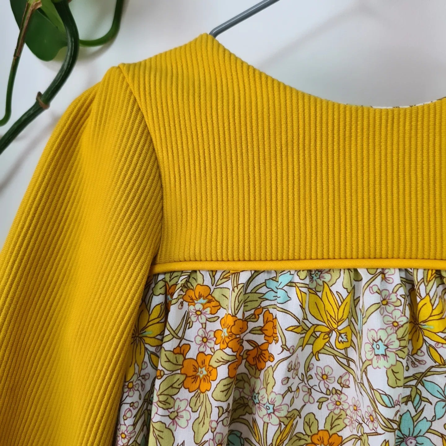 Blouse manches longues Jaune