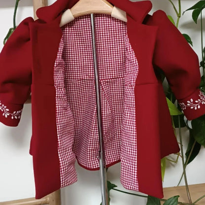 Manteau Bordeaux