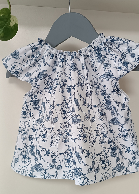 Blouse manches courte 12-18 mois