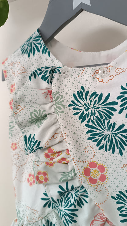 Blouse croisée & short 12-18 mois