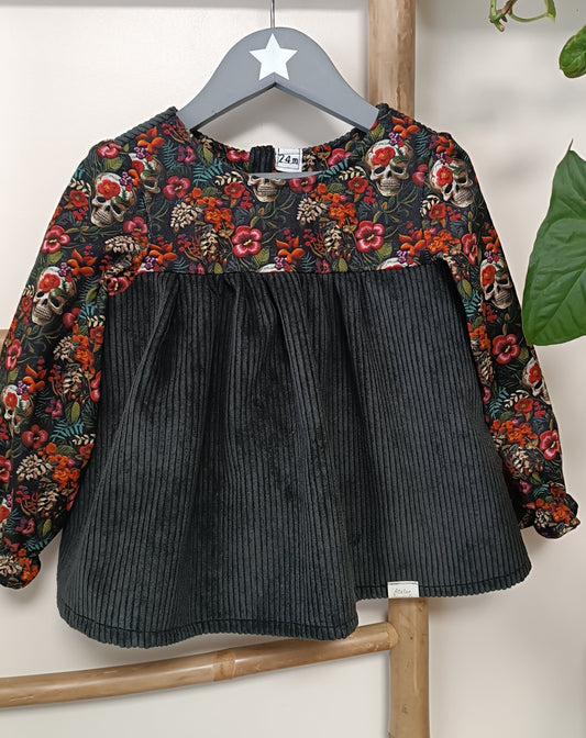 Blouse manches longues 2 ans