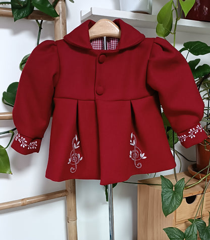 Manteau Bordeaux